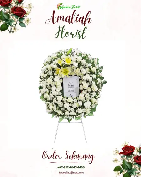 Krans Bunga Duka Pemalang